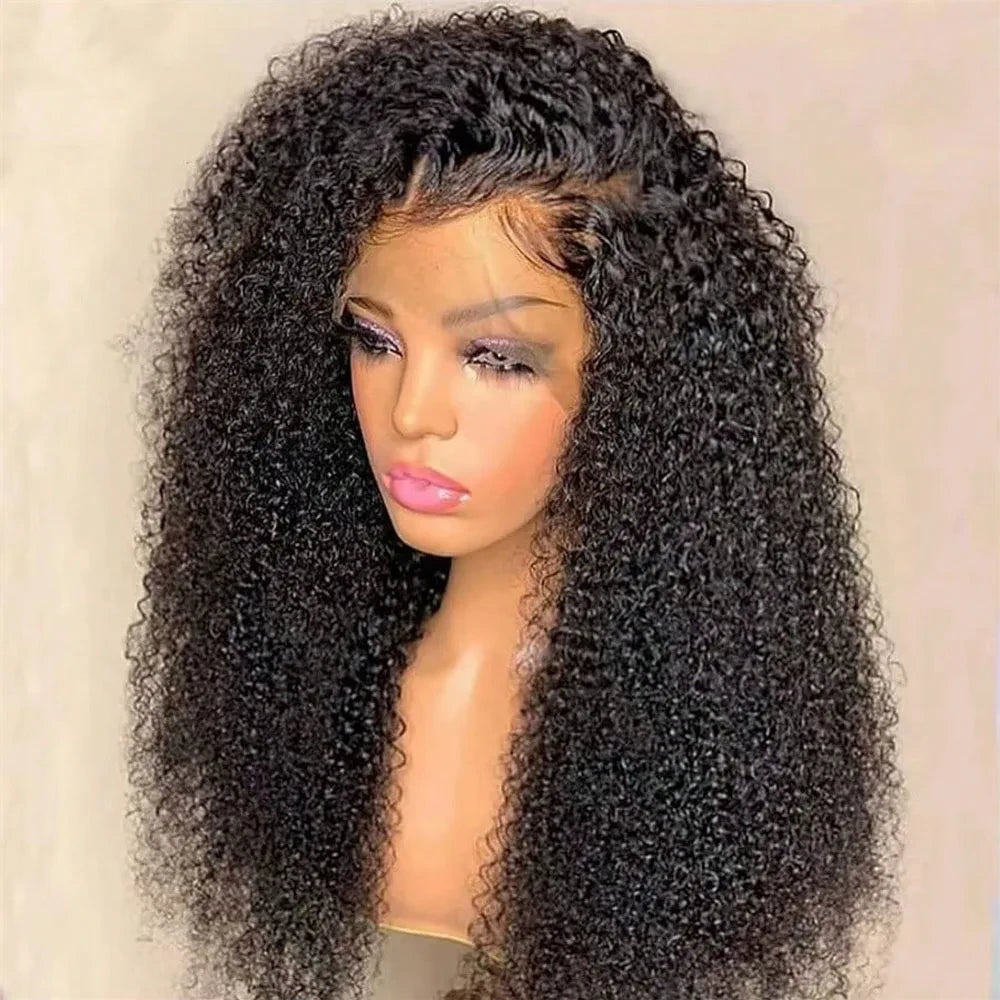 Jerry Curly Human Hair Lace Front Wig