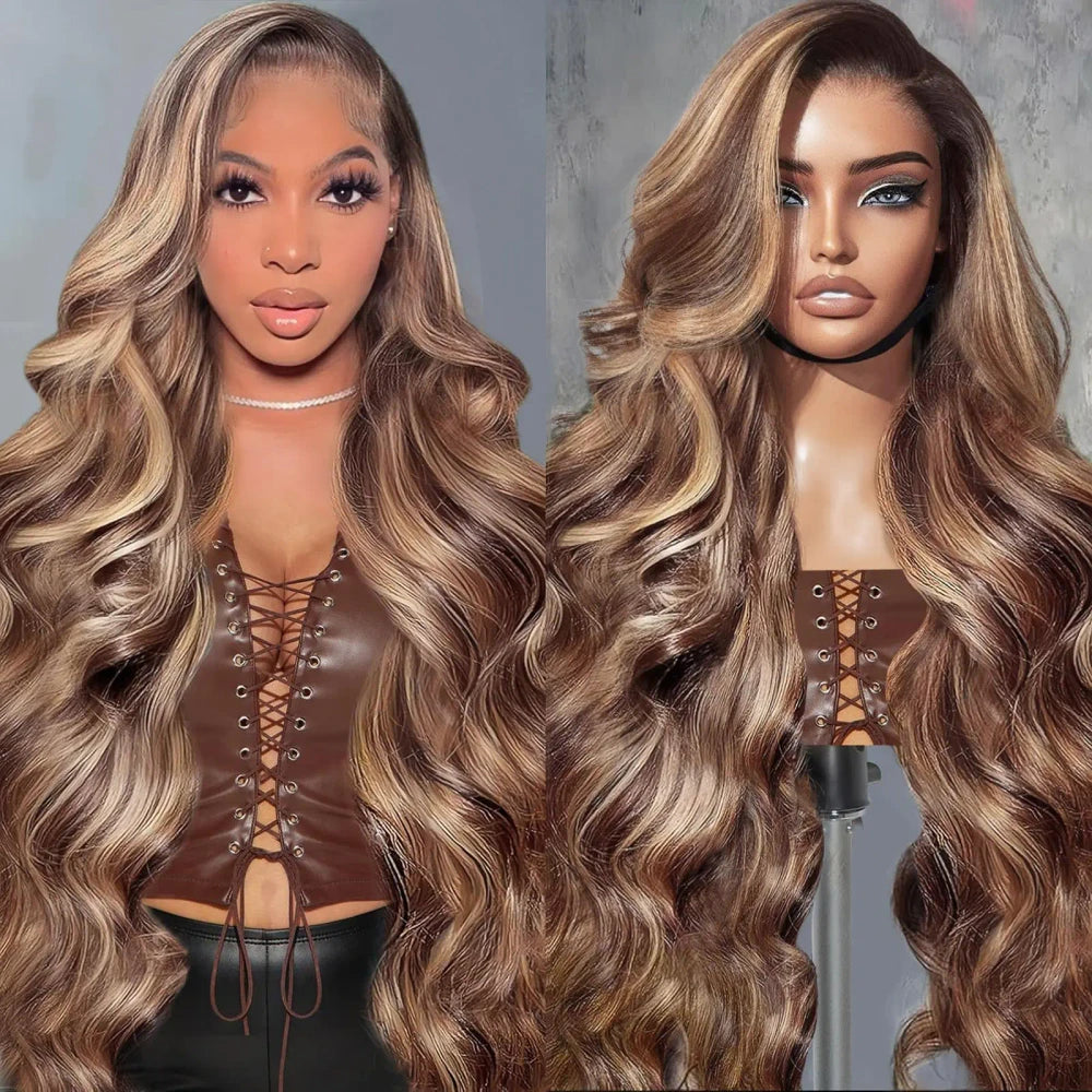 Highlight Human Hair Lace Wig