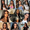 Straight Human Hair Lace Front Wig