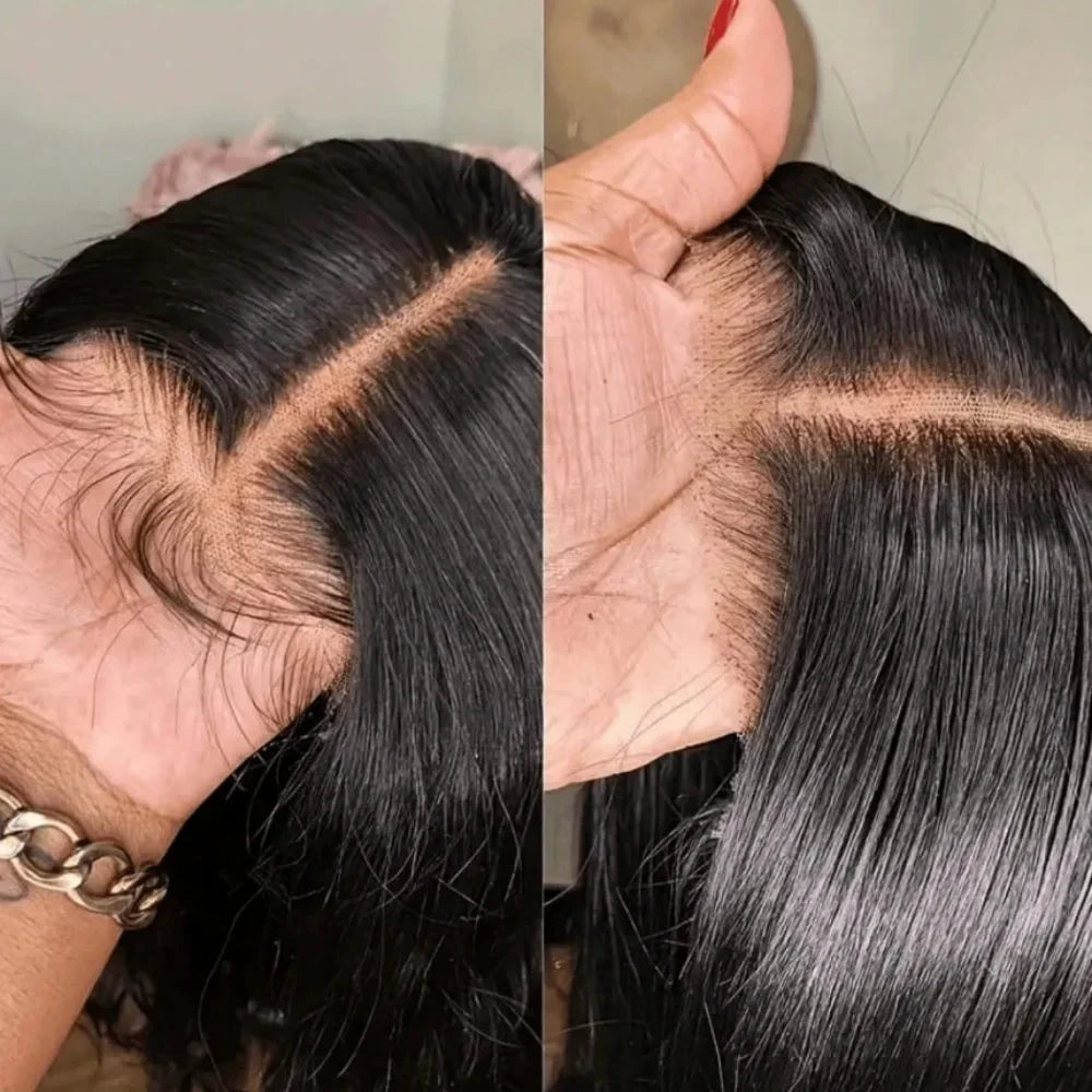 Straight Human Hair Lace Front Wig
