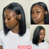 Straight Human Hair Bob Wig