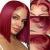 Colored Straight Bob Wig