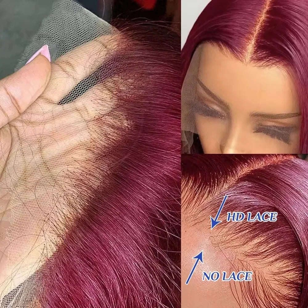 Colored Straight Bob Wig