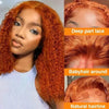 Short Deep Wave Lace Front Wig