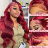 Burgundy Body Wave Human Hair Wig