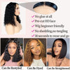 Deep Wave Human Hair Bob Wig