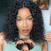 Deep Wave Human Hair Bob Wig