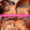 Ombre Ginger Body Wave Human Hair Wig